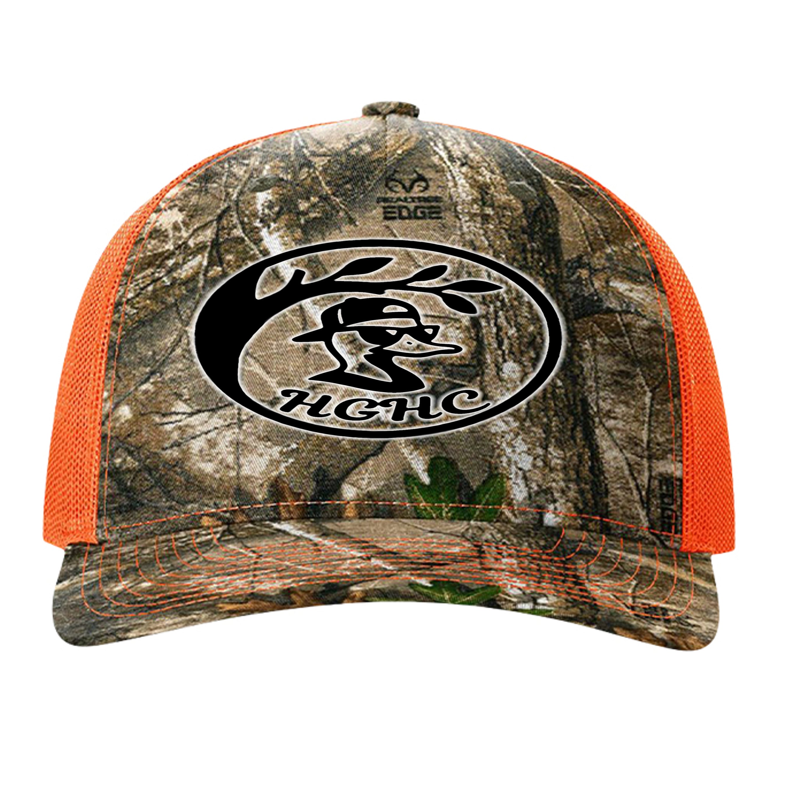 Realtree Edge/ Neon Orange - 112PFP - FRONT